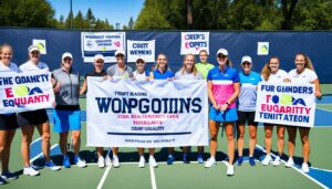 Community-Initiativen zur Förderung von Frauen im Tennis