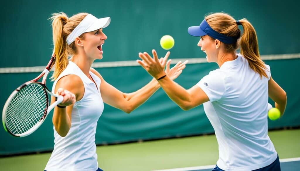 Doppelstrategie im Tennis