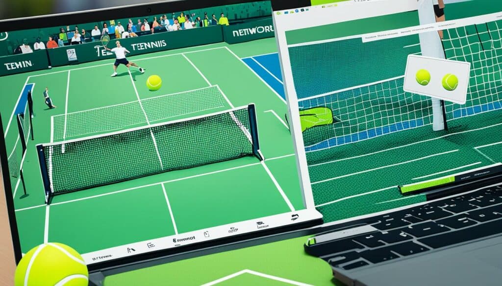 Online-Präsenz in Tennisclubs
