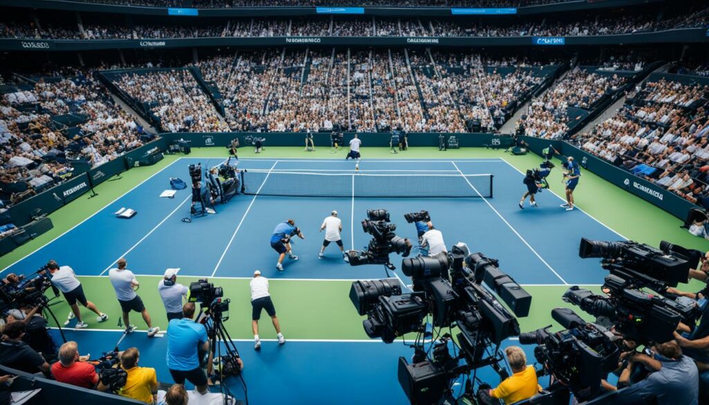 Sportjournalismus im Tennis