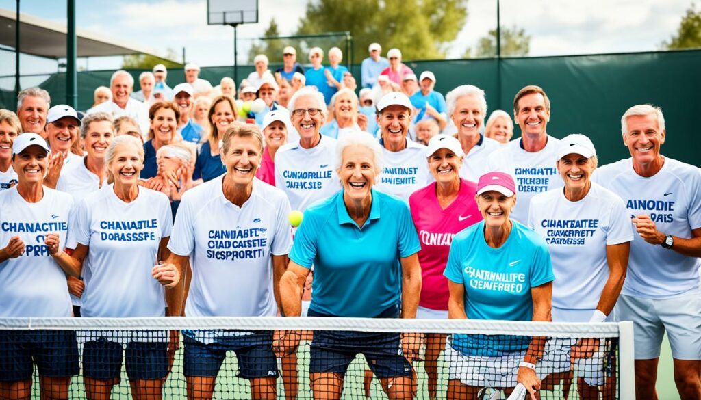 Tennis als sozialer Beitrag