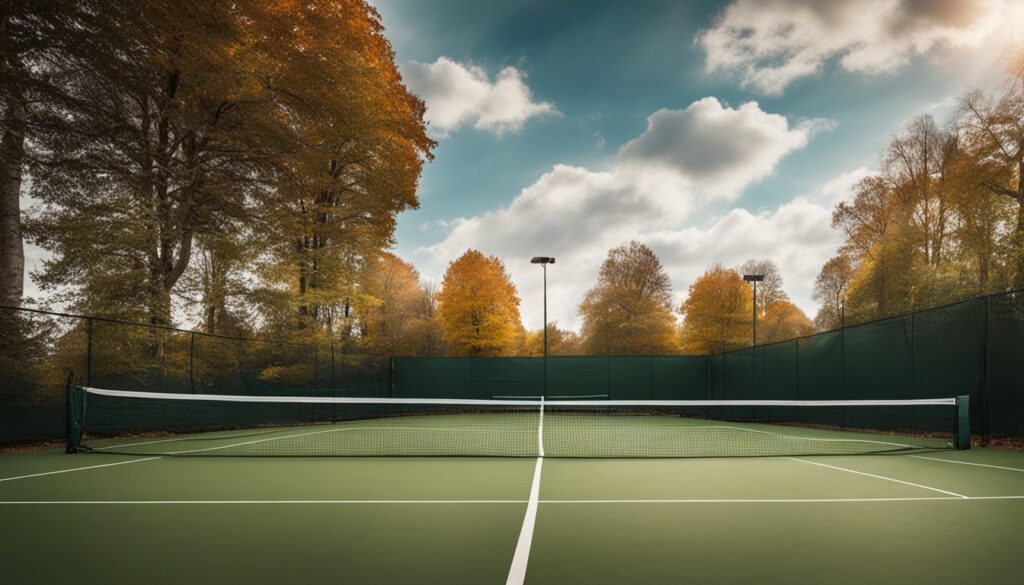 Tennis im Freien