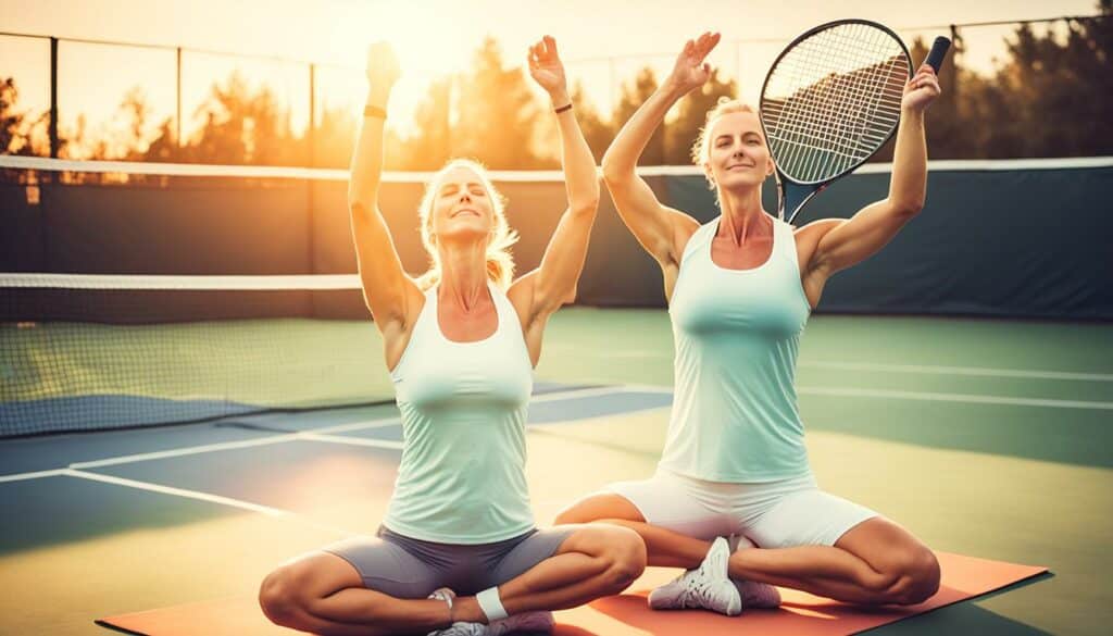 Yoga für Tennisspieler